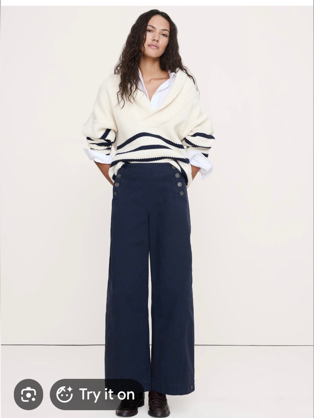 Banana Republic Zip Back Trouser